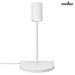 Lampe de table CODY GU10 IP20 mat, blanche