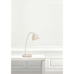 Lampe de table FLEUR E14 IP20, beige, mat, noir , blanche
