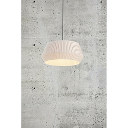 Luminaire à suspension DICTE 53 E27 IP20, beige, mat, noir 