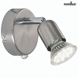 Nordlux LED Wall spotlight AVENUE LED, GU10, IP20, brushed steel