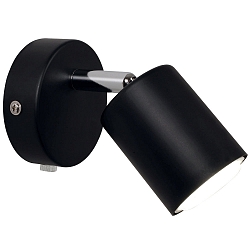 Nordlux LED Wall spotlight EXPLORE, GU10, IP20, black