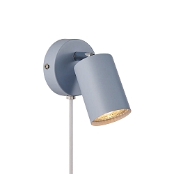 Luminaire mural EXPLORE GU10 IP20, bleu 