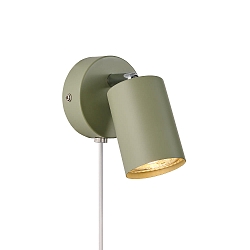 Luminaire mural EXPLORE GU10 IP20, vert 