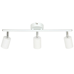 Nordlux LED Spot track EXPLORE, 3 flames, GU10, IP20, white