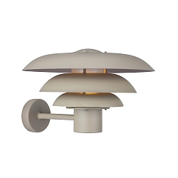 Luminaire mural d’extérieur KURNOS 35 E27 IP54, couleur sable 