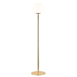 Floor lamp SHAPES, E27, brass