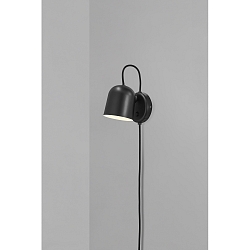 Luminaire mural ANGLE GU10 IP20, scintillant, noir 