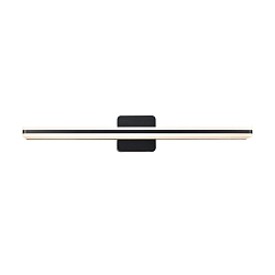 Luminaire mural TINIA 60 IP44, noir mat gradable