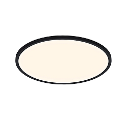 Luminaire de plafond OJA 42 IP54 CCT DIM rond, CCT Switch IP54, noir mat gradable