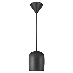 Luminaire à suspension NOTTI 10 E27 IP20, noir  