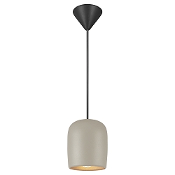 Luminaire à suspension NOTTI 10 E27 IP20, gris 