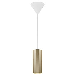 pendant luminaire ALANIS GU10 IP20, matt, brass 