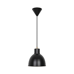 Luminaire à suspension POP E27 IP20, noir mat gradable