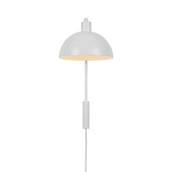 Luminaire mural ELLEN 20 E14 IP20, blanc mat gradable