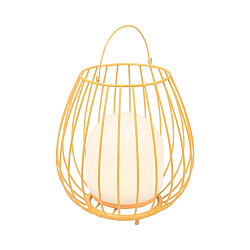 Lampe rechargeable JIM TO-GO avec interrupteur, avec connexion USB IP54, orange gradable