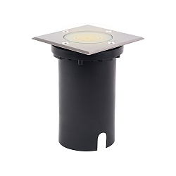 Projecteur encastr� ANDOR SQUARE GU10 IP67, acier inoxydable 