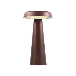 Lampe de table ARCELLO IP54, laiton, bruni 