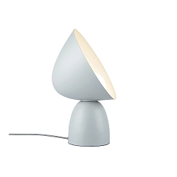 Lampe de table HELLO E14 IP20, gris 