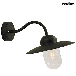 Outdoor Wall luminaire LUXEMBOURG, E27, IP54, black