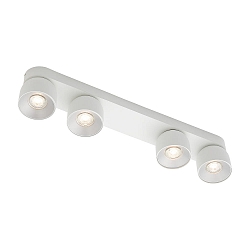 Luminaire de plafond PITCHER 4 flammes GU10 IP20, blanche gradable