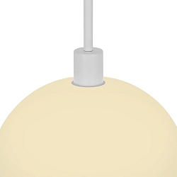 Luminaire à suspension ELLEN 30 E27 IP20, blanc opale, blanche gradable