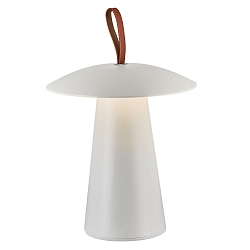 Lampe de table à accu ARA TO-GO 2 IP54, blanche gradable