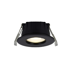 Downlight ROSALEE IP65,IP20, noir gradable