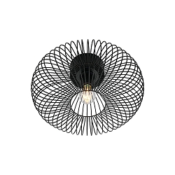 Applique et plafonnier BERONI E27 IP20, noir gradable