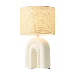 Lampe de table HAZE E27 IP20, beige 