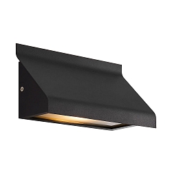 Luminaire mural TADAS E14 IP54, noir gradable