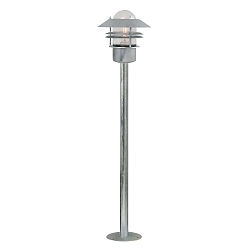 Lampadaire d�ext�rieur BLOKHUS E27 IP54, galvanis�