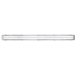 Luminaire pour locaux humides WORKS IP65 à 2 flammes, langue, commutable G13 IP65, gris 
