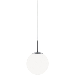 Luminaire � suspension CAFE 15 en forme de boule E27 IP20, acier bross� gradable