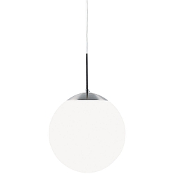 Luminaire � suspension CAFE 25 en forme de boule E27 IP20, acier bross� gradable