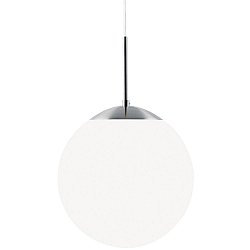 Luminaire � suspension CAFE 30 en forme de boule E27 IP20, acier bross� gradable