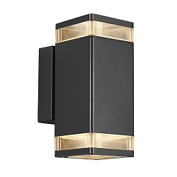 Luminaire mural d'ext�rieur ELM UP/DOWN GU10 IP44, noir 