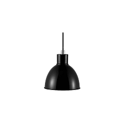 Luminaire à suspension POP E27 IP20, noir  