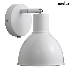 Nordlux Wall luminaire POP, E27, white