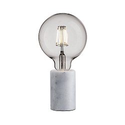 Lampe de table SIV 2 E27 IP20, blanche 