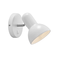 Luminaire mural TEXAS E27 IP20, blanche