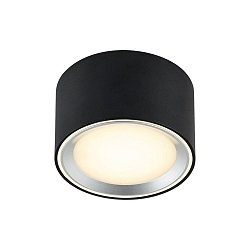 Luminaire de plafond FALLON IP20, noir gradable