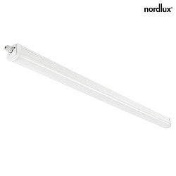 Nordlux LED Waterproof luminaire Light bar OAKLAND 120 IP65, length 125cm, width 6.3cm, 22W 4000K 2100lm 125, white