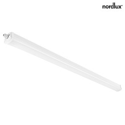 Nordlux LED Waterproof luminaire Light bar OAKLAND 150 IP65, length 155cm, width 8.3cm, 60W 4000K 5600lm 125, white