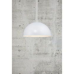 Luminaire � suspension ELLEN 40 grand E27 IP20, blanc mat gradable
