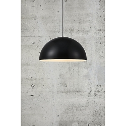 Luminaire � suspension ELLEN 40 grand E27 IP20, noir mat gradable