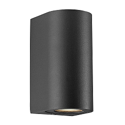 Luminaire mural CANTO MAXI 2 UP/DOWN GU10 IP44, seaside noir 