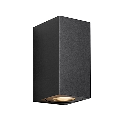 Luminaire mural CANTO MAXI KUBI 2 UP/DOWN GU10 IP44, seaside noir 