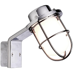 Luminaire mural d’extérieur MARINA G9 IP44, chrome 