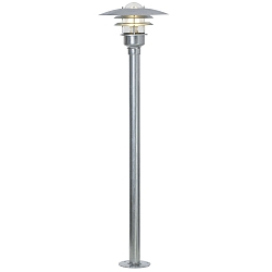 Lampadaire d'ext�rieur L�NSTRUP 32 E27 IP44, galvanis�