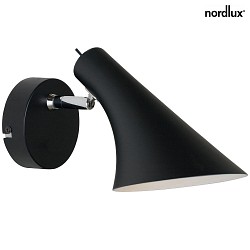 Nordlux Wall spotlight VANILA, E14, IP20, black